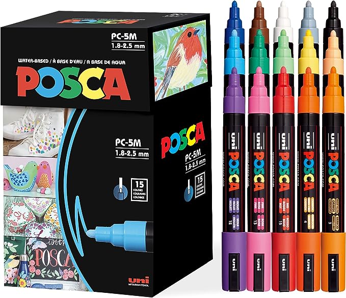 Painting Like a Pro: Mastering Posca Paint Pens in Acrylic