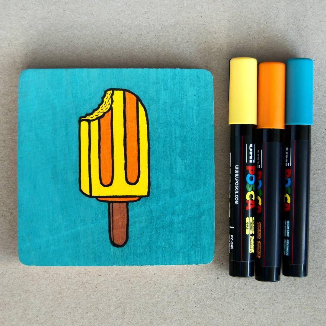 From Drab to Fab: Transforming Wood with Posca Paint Pens