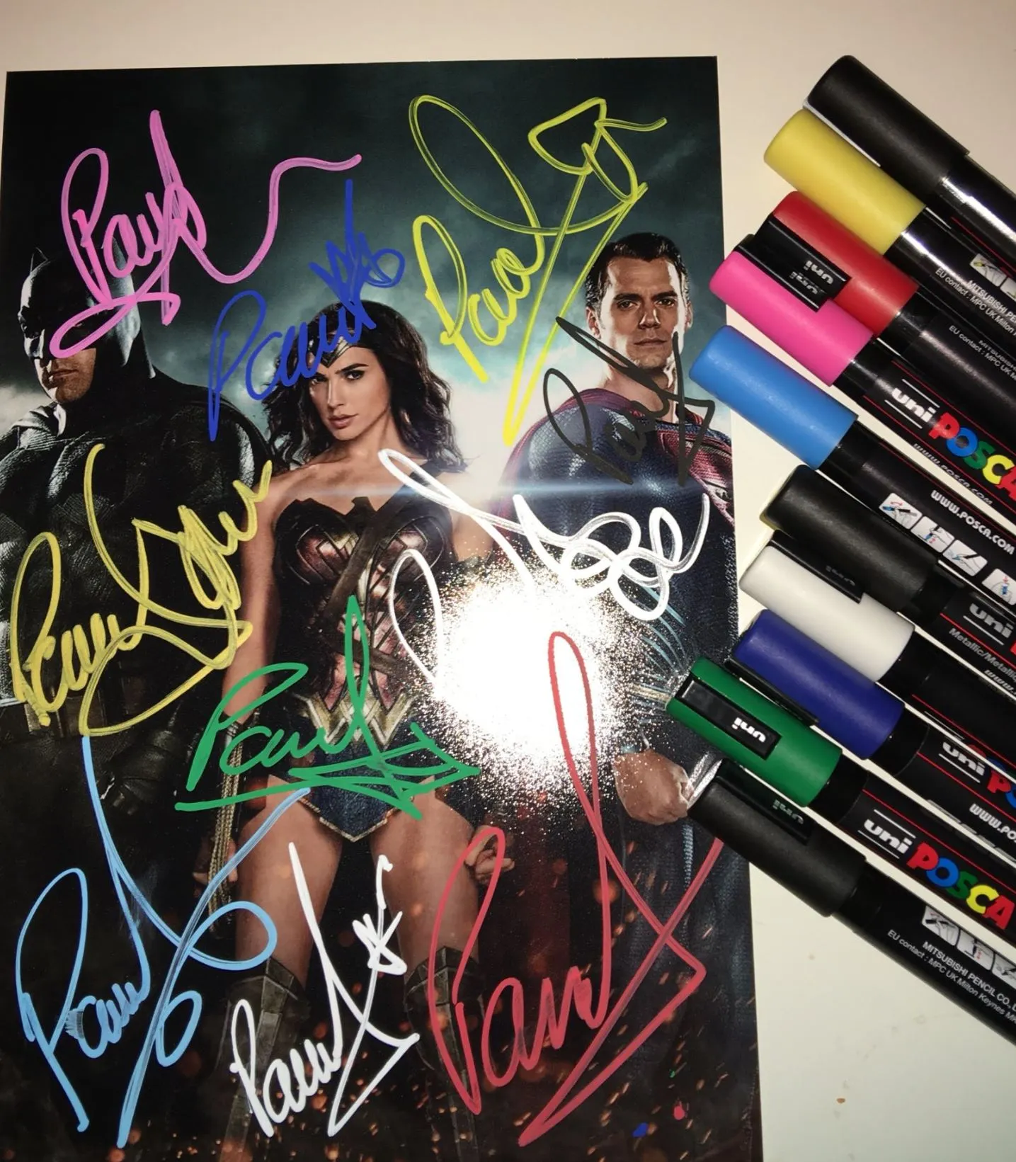 Posca Paint Pens for Autographs