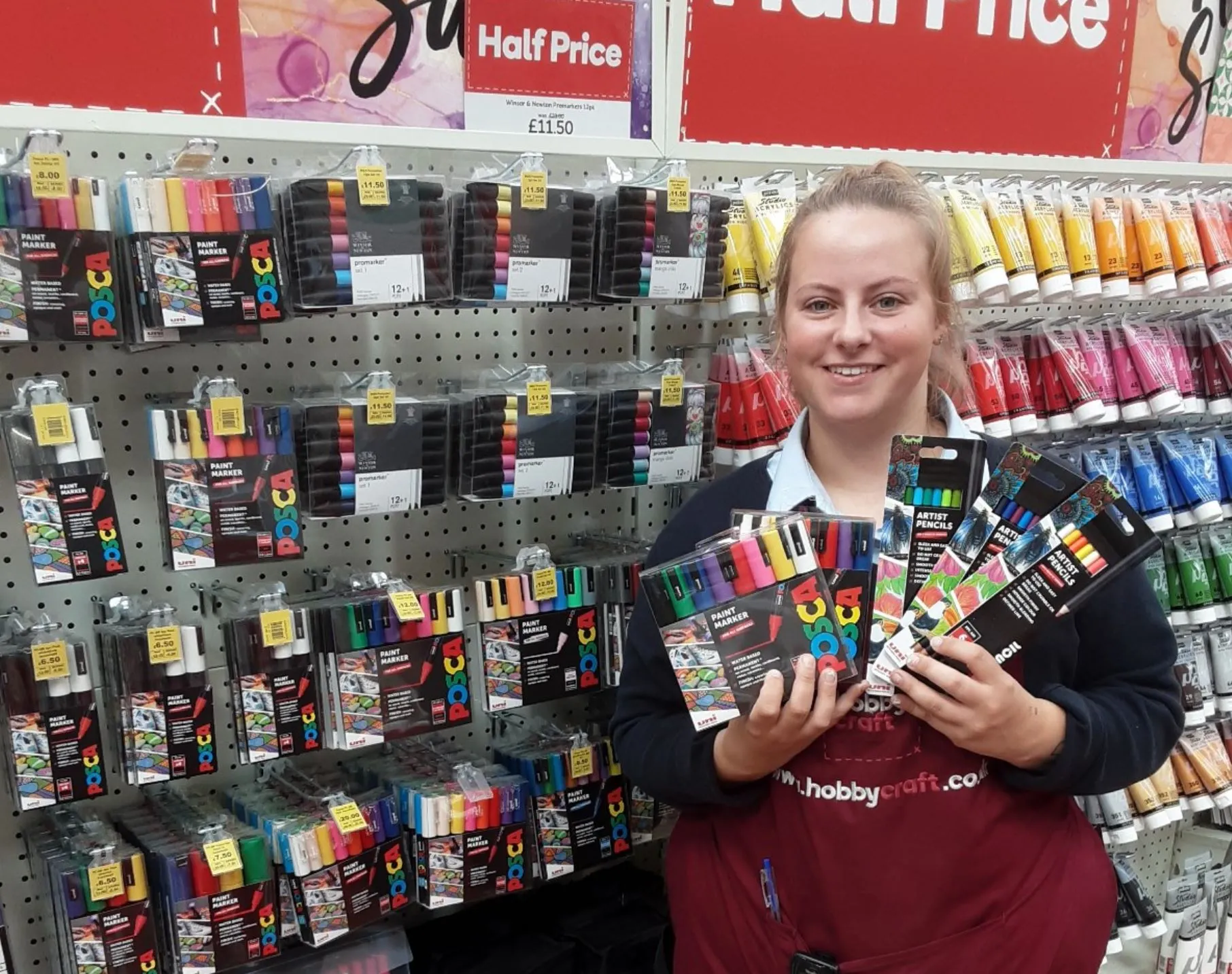 Crafting Magic: Exploring the World of Posca Paint Pens at Hobbycraft